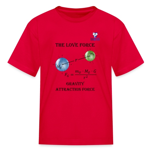 Newton Gravity MuMeG with UBWise logo - Kids' T-Shirt