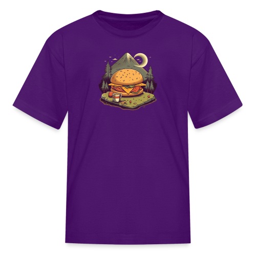 Cheeseburger Campout - Kids' T-Shirt