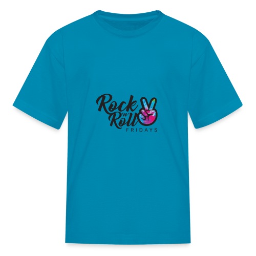 Rock'n' Roll Fridays Tie-Dye Classic Logo - Kids' T-Shirt