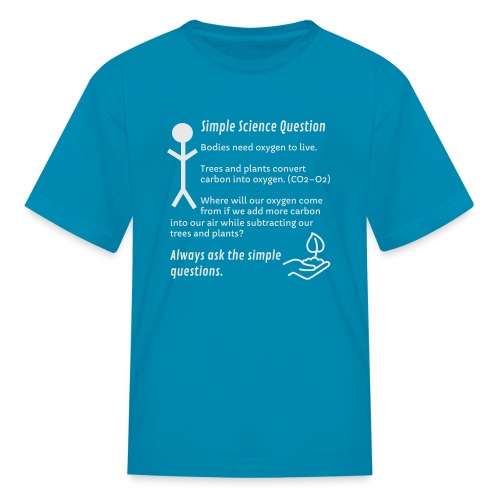 Ask Simple Questions - Kids' T-Shirt