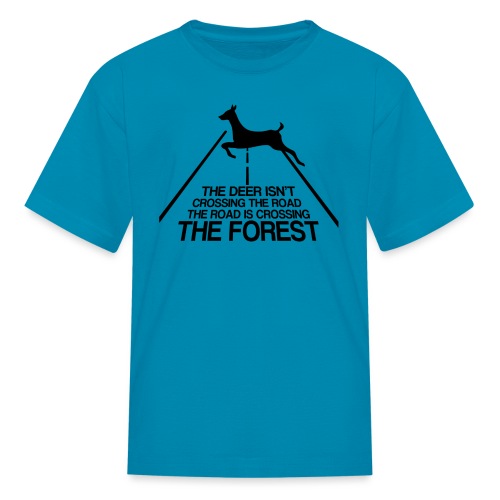 Deer's forest - Kids' T-Shirt