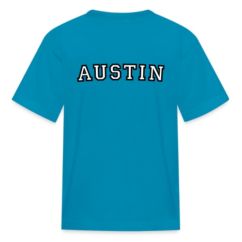 Austin College Style Rounded - Kids' T-Shirt
