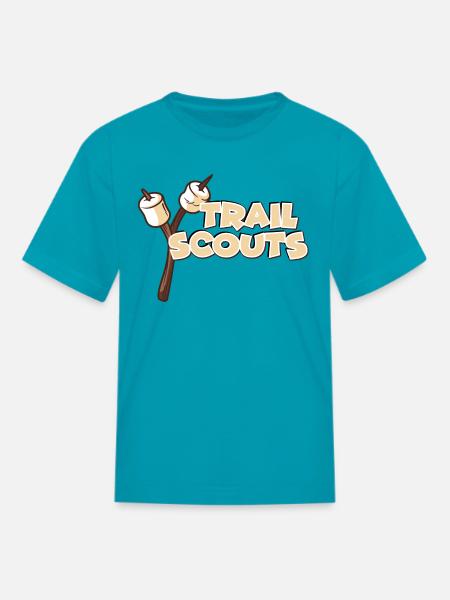 Trail Scouts Mellows - Kid's T-Shirt - turquoise