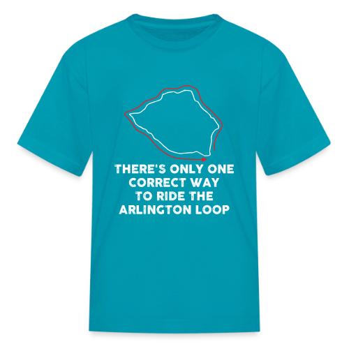 Arlington Loop: Counter-Clockwise - Kid's T-Shirt