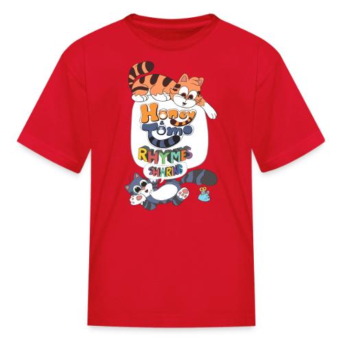 Honey and Tomo Rhymes Sharing - Kid's T-Shirt