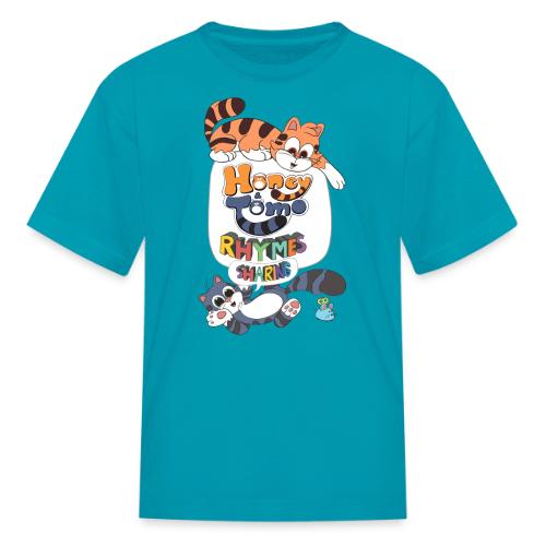 Honey and Tomo Rhymes Sharing - Kid's T-Shirt