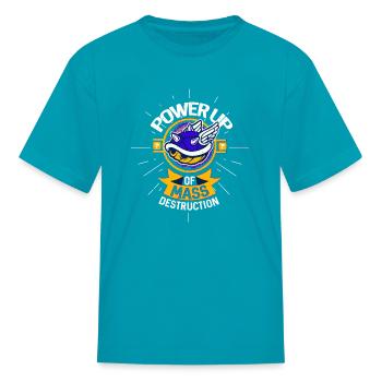 Blue Shell Power - T-shirt Enfant - turquoise - Devant