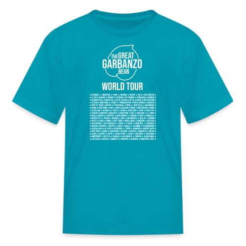 The Great Garbanzo Bean World Tour - Kid's T-Shirt