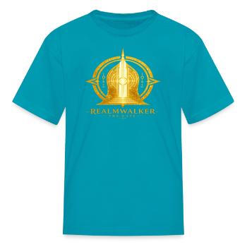 Realmwalker The Gate - Kid's T-Shirt - turquoise - Front