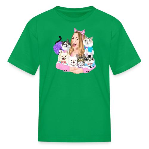 Jahnnalee & The Furry Kiddos - Kid's T-Shirt