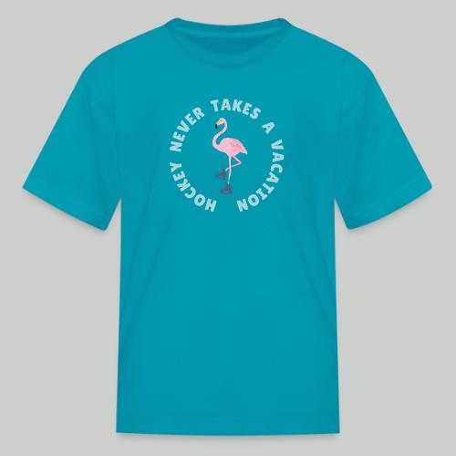 SUMMER HOCKEY FLAMINGO - Kid's T-Shirt