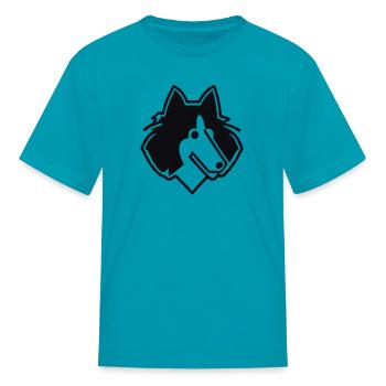 Collie - Kid's T-Shirt - turquoise - Front