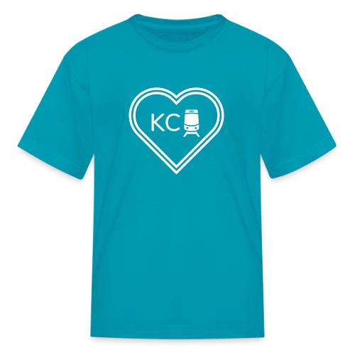 KC Streetcar Heart - Kid's T-Shirt