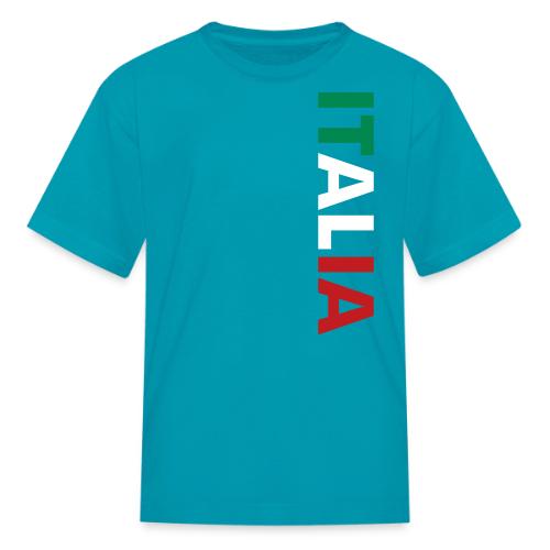 ITALIA green, white, red - Kid's T-Shirt