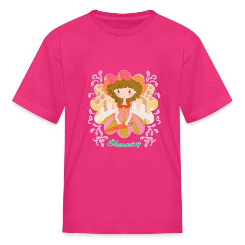 Charming Girl - Kids' T-Shirt