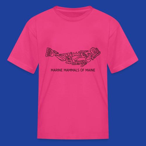 MMoME Shell Seal-Black - Kid's T-Shirt