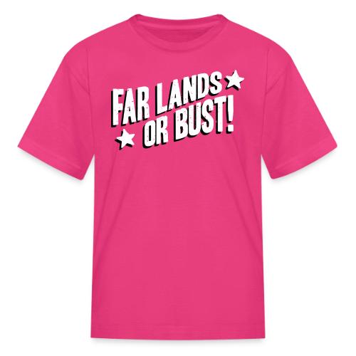 Far Lands or Bust 2023 Logo Shirt - Kid's T-Shirt