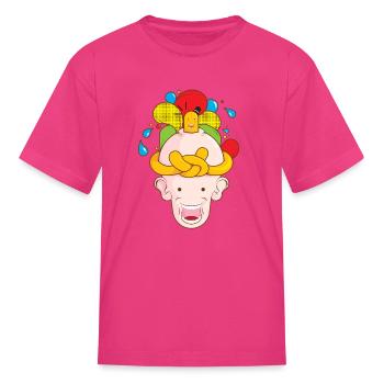 A Grain of Madness - Kid's T-Shirt - fuchsia - Front