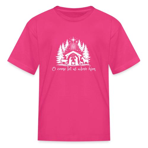 O come let us adore him - Kid's T-Shirt