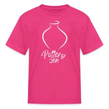Pottery Zen - Kid's T-Shirt - fuchsia - Front