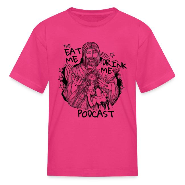 Eat Me Drink Me Podcast revamped logo