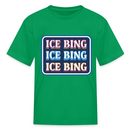 ICE BING 3 rows - Kids' T-Shirt