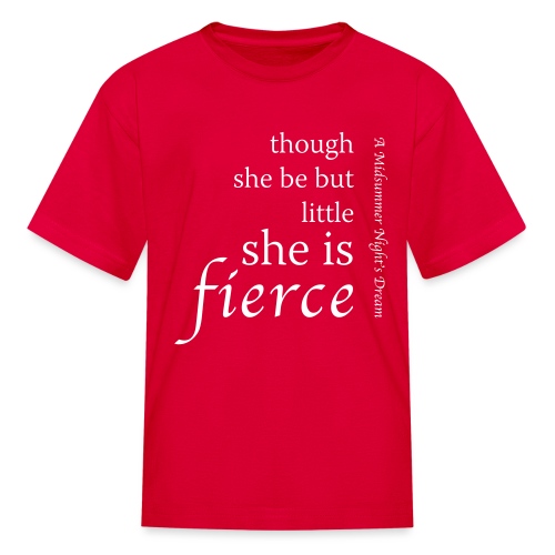 She Is Fierce Midsummer - Kids' T-Shirt
