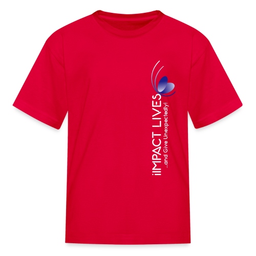 iImpact Lives..and Give Unexpectedly! - Kids' T-Shirt