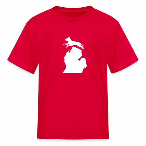 Pitbull Bark Michigan - Kids' T-Shirt