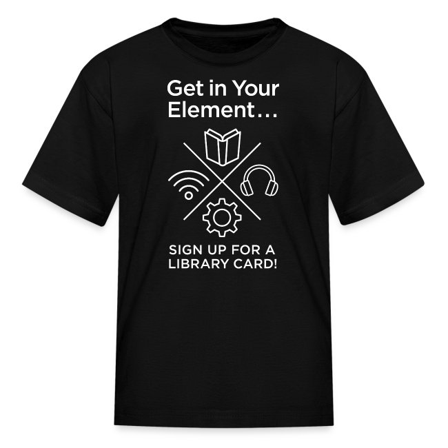 Library Card Sign-up Month - Get In Your Element