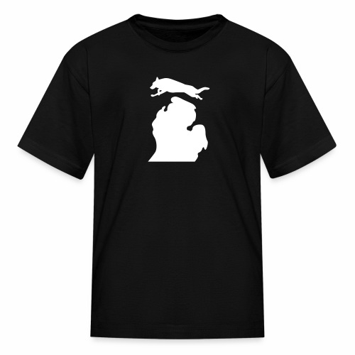 German Shepherd Bark Michigan - Kids' T-Shirt