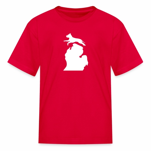 Pitbull Bark Michigan - Kids' T-Shirt