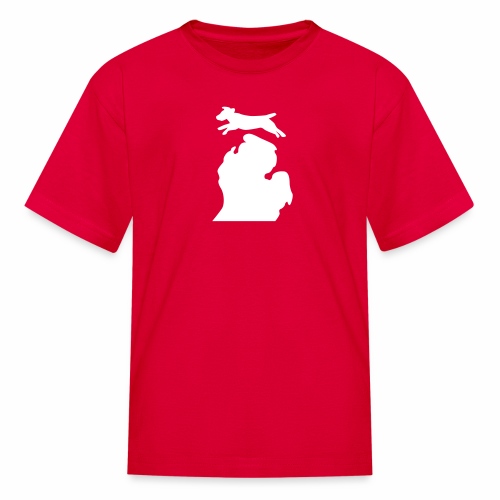 Jack Russell Bark Michigan - Kids' T-Shirt