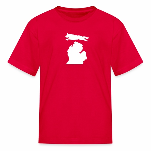 Border Collie Bark Michigan - Kids' T-Shirt