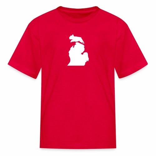 French Bulldog michigan - Kids' T-Shirt