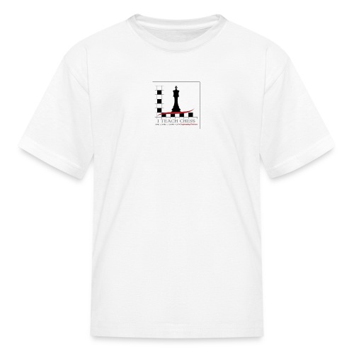 I Teach Chess Logo - Kids' T-Shirt
