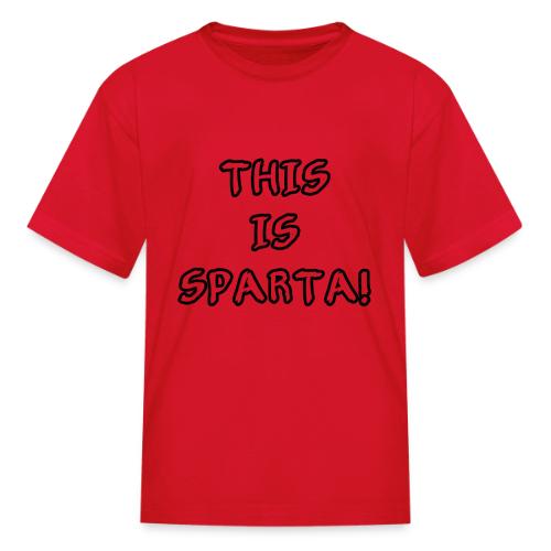 This is Sparta black - Kid's T-Shirt