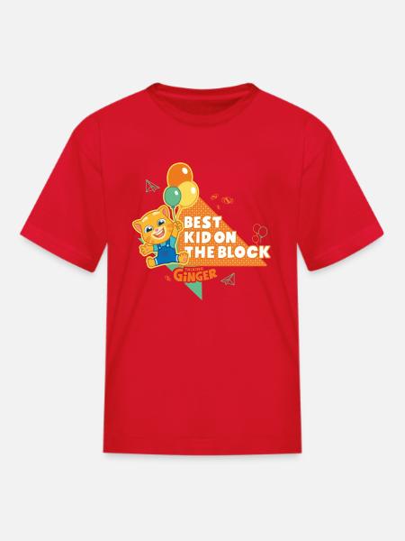 Talking Ginger Balloons - Kid's T-Shirt - red