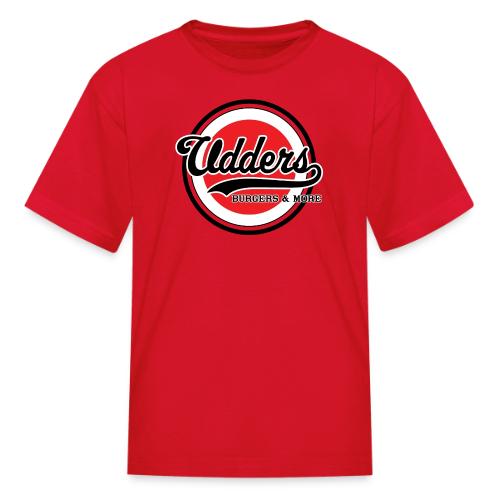 Iconic Udders Stacked Logo - Kid's T-Shirt