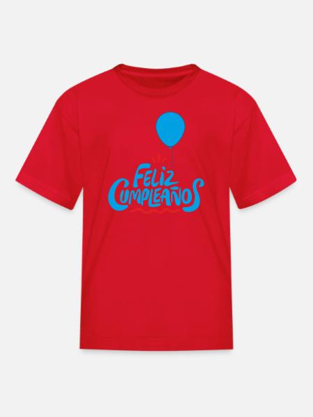 Feliz Cumpleaños - Kid's T-Shirt - red