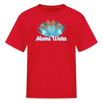 Mami Wata Couronne de sirène - T-shirt Enfant - rouge - Devant