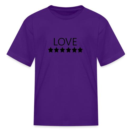 LOVE (Black font) - Kid's T-Shirt