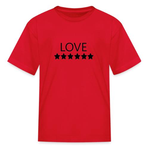 LOVE (Black font) - Kid's T-Shirt
