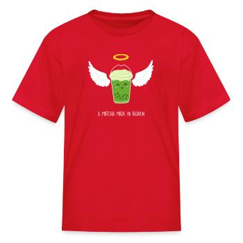 Matcha Made In Heaven - Kid's T-Shirt - red - Front