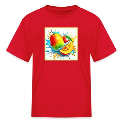Tropical Mango Treat - Kid's T-Shirt