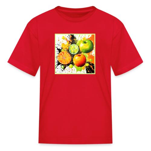 Apple and Citrus Burst - Kid's T-Shirt