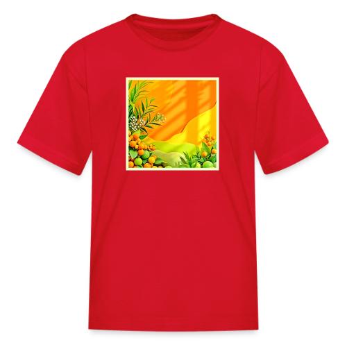 Citrus and Leaves Graphic - Kid's T-Shirt