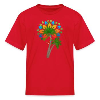 Young - Kid's T-Shirt - red - Front