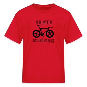 bike - Kid's T-Shirt - red - Front