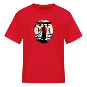 Way of the Samurai - Kid's T-Shirt - red - Front